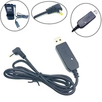 usb charging cable for baofeng uv 5r bf uvb3 charger base with indicator light for baofeng walkie talkie extend cable