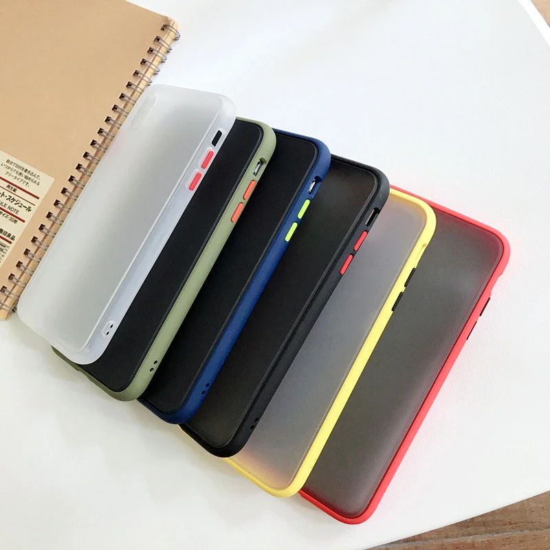 Прозрачный чехол для Huawei P30 Pro матовый полноразмерный защитный контрастных