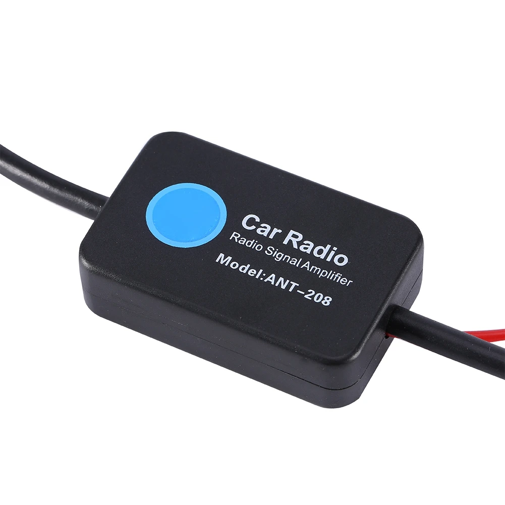 Универсальная 12 в водонепроницаемая автомобильная антенна FM-радио усилитель