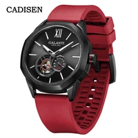 cadisen automatic watch for men mechanical watches sapphire crystal luxury tourbillon waterproof miyota 82s5 relogio masculino