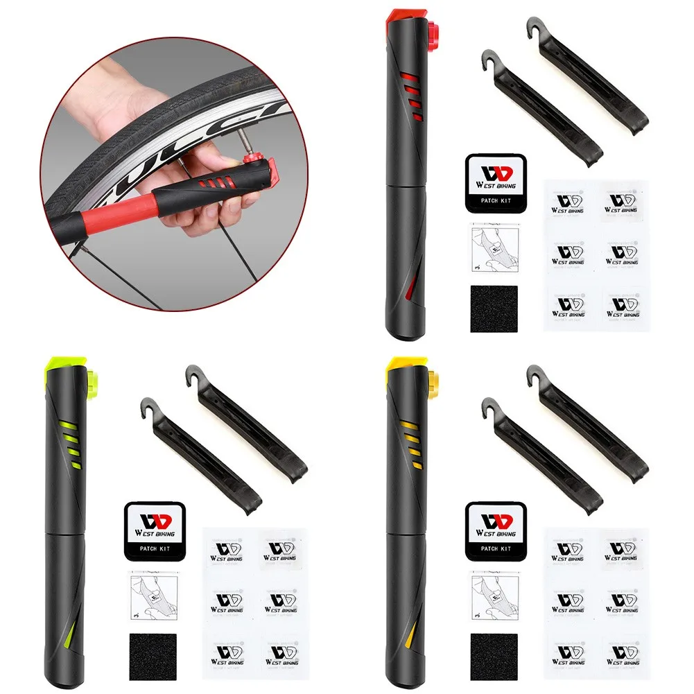 

Bike Bike Tool Cycle FV/AV General High Pressure Portable With Pump 120psi