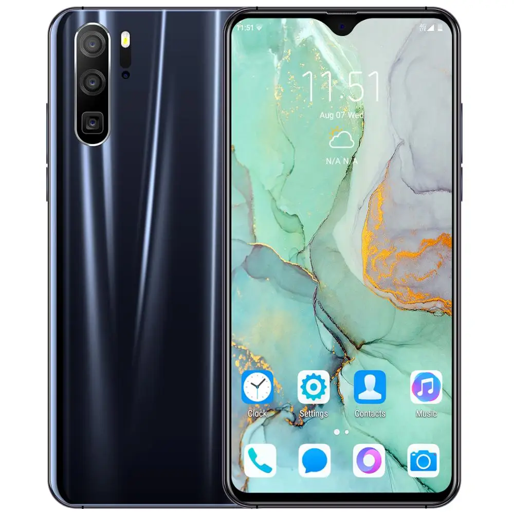 Оригинальный P35 Plus мобильный телефон 6 3 дюймов Android 0 многоязычный 3000 мАч 4G Drop