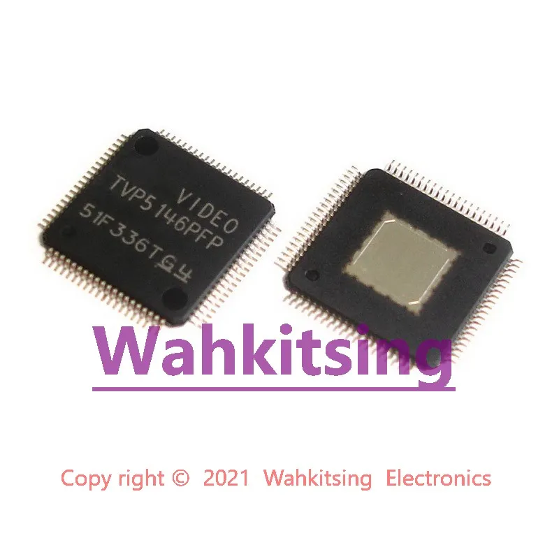 2 шт. цифровой видеодекодер TVP5146PFP с макро-видением входы YPbPR/RBG 80-HTQFP - купить по