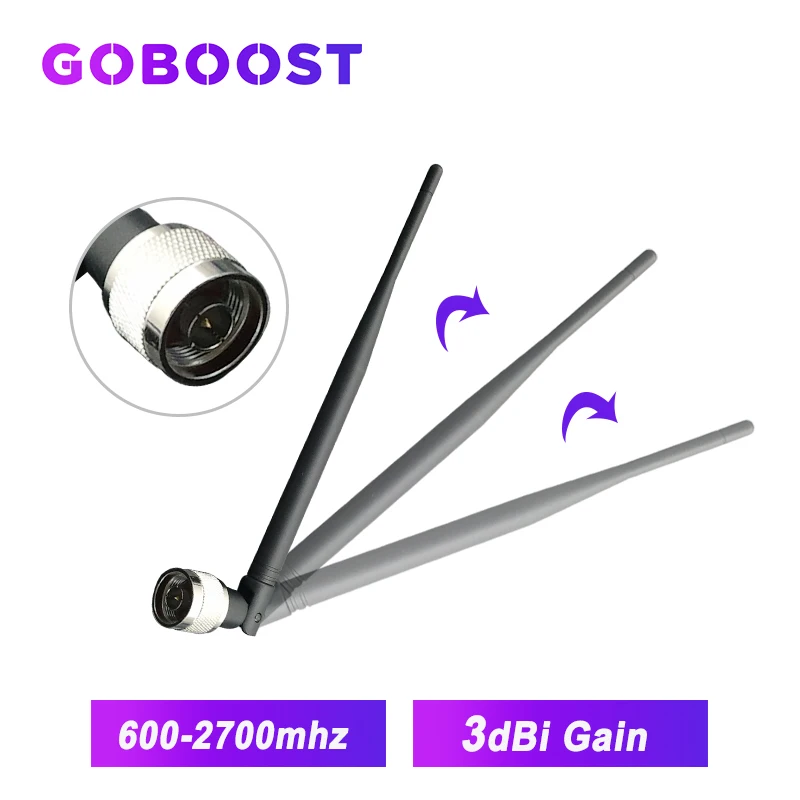 4G GSM 3G Whip антенна для связи сетевой Усилитель сотового телефона 600-2700 МГц 3dBi 2G 900 DCS