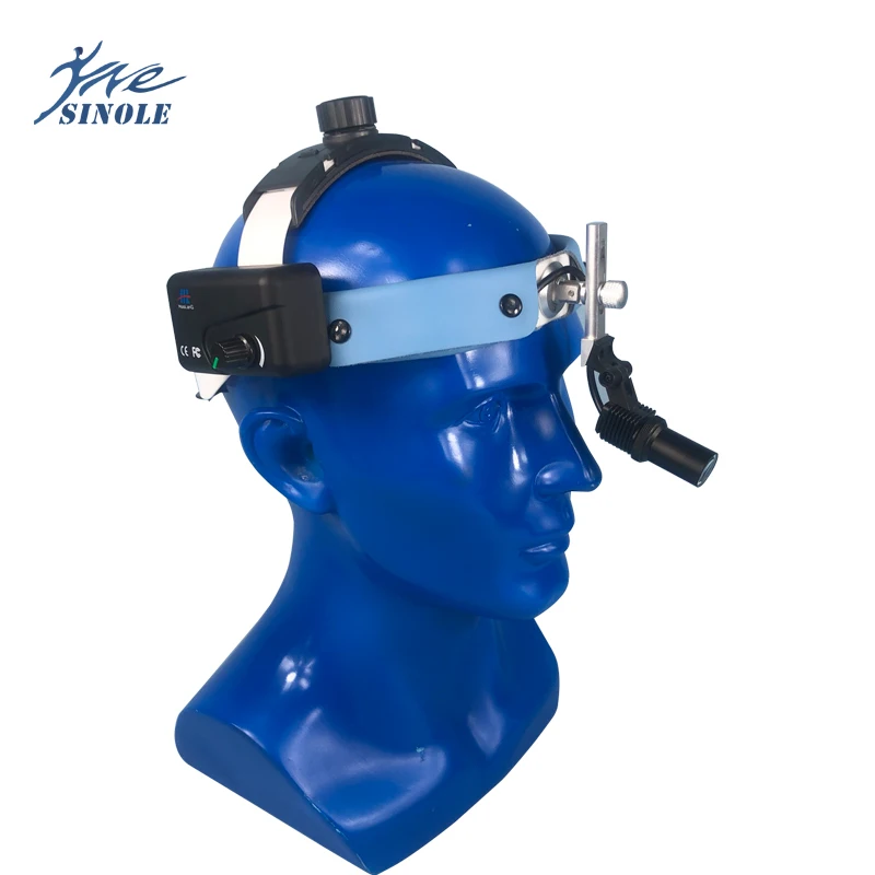 Медицинская СВЕТОДИОДНАЯ головная лампа лупа заряжаемый стоматологический