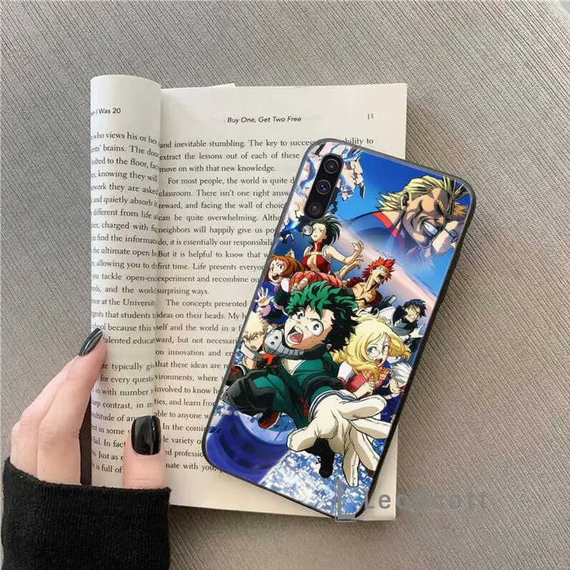 

Anime my hero academia figure Phone Case For Samsung A40 A50 A71 A8 A10 S7 S8 S10 S20 Fe note 10 plus
