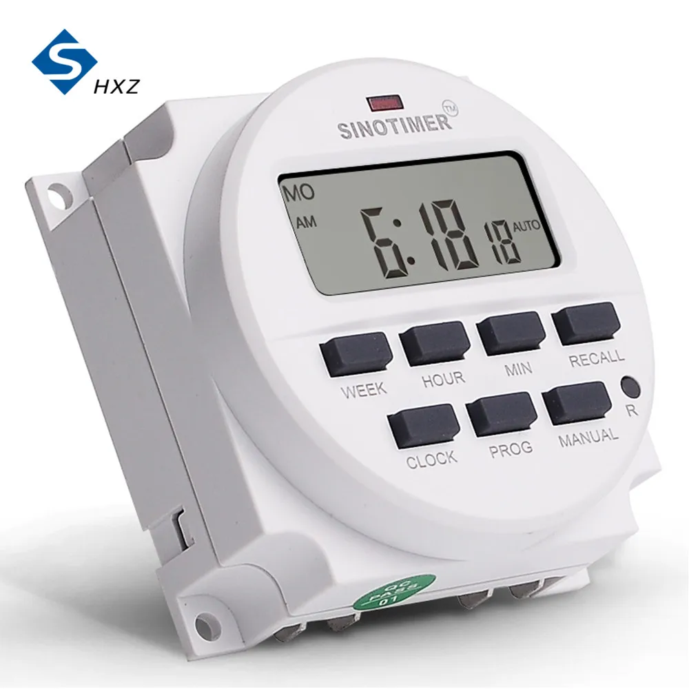 

1 Second Interval 5V 12V 110V 220V Power Supply 7 Days Weekly Programmable Digital Electronic Lighting Daily Timer Switch