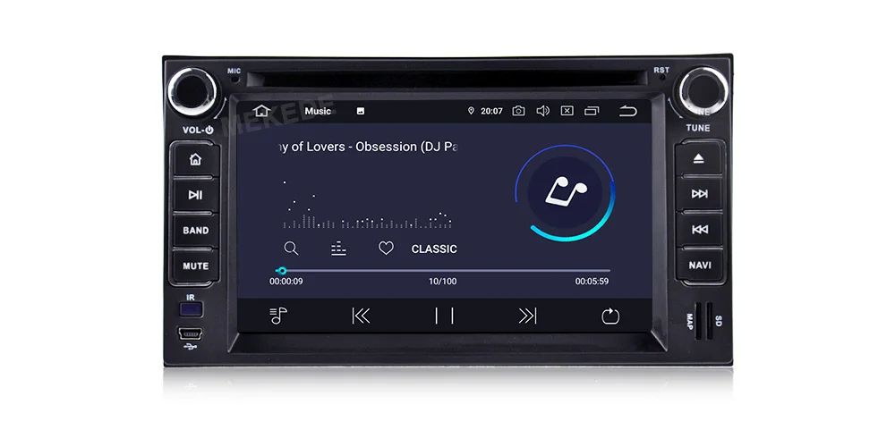 Автомобильный мультимедийный плеер Android 9,0 gps 2 Din для KIA SORENTO SPORTAGE SPECTRA SEDONA STAR CARNIVAL CERATO CARENS с BT WiFi gps
