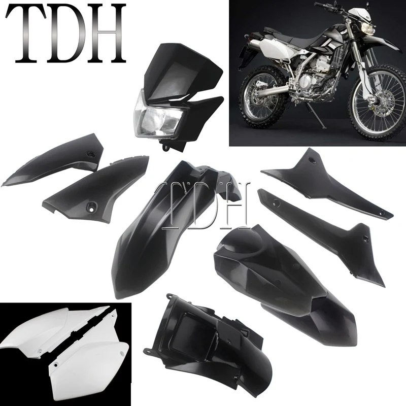 Комплект обтекателей для мотоциклов Kawasaki KLX250 D Tracker X 250 KLX250S/SF 2008 2019|Накладки и
