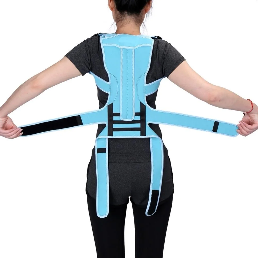 Поддерживающий Поясничный пояс для спины Корректор осанки позвоночника Пояс