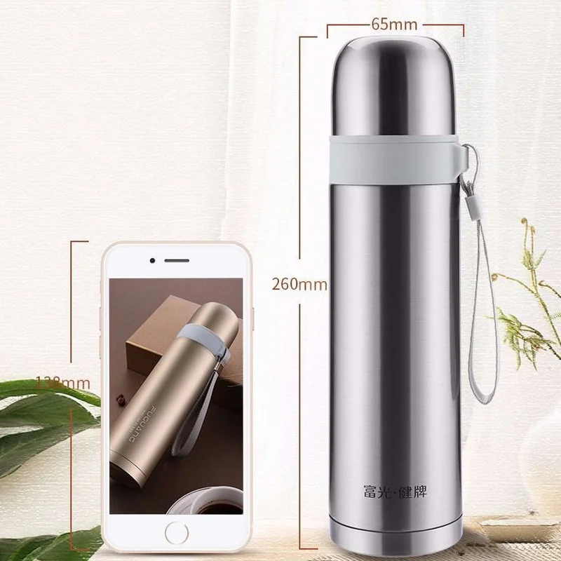 Термос из нержавеющей стали чашка для мужчин и женщин Студенческая творческая