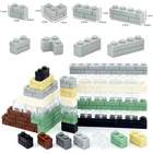 Конструктор двери, окна, толстые стены, 1x2, 1x3, 1x4 точки, MOC, аксессуары, развивающая игрушка, совместим со всеми брендами