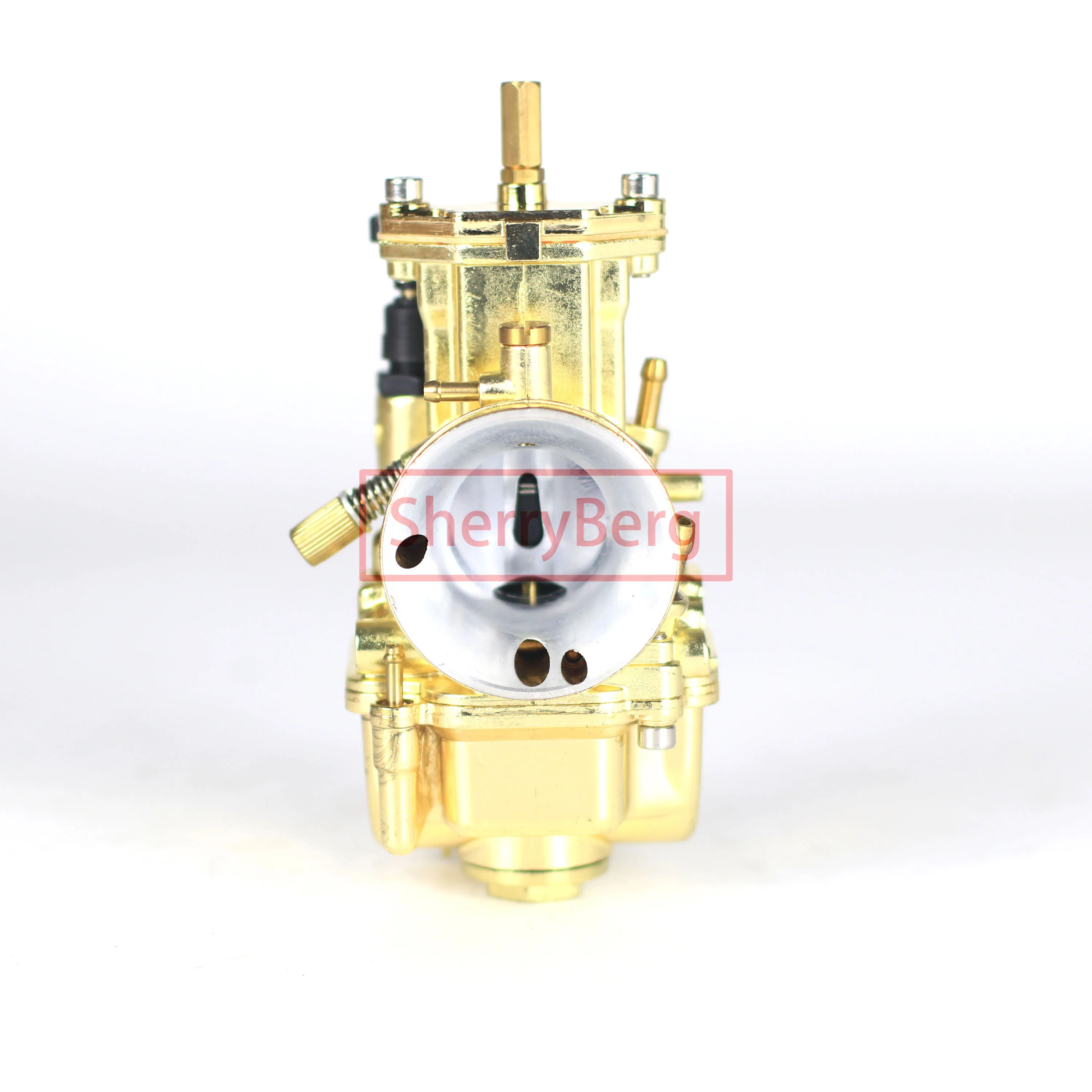 Бесплатная доставка Золотой Цвет 28 мм PWK КАРБЮРАТОР 2T для ATV Quads Dinli AEON Apex Polaris carb 28PWK