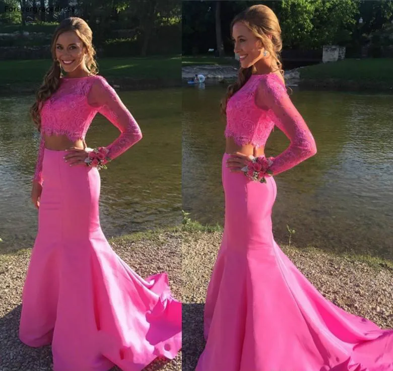 Платье из двух частей для выпускного вечера с длинным рукавом | Свадьбы и