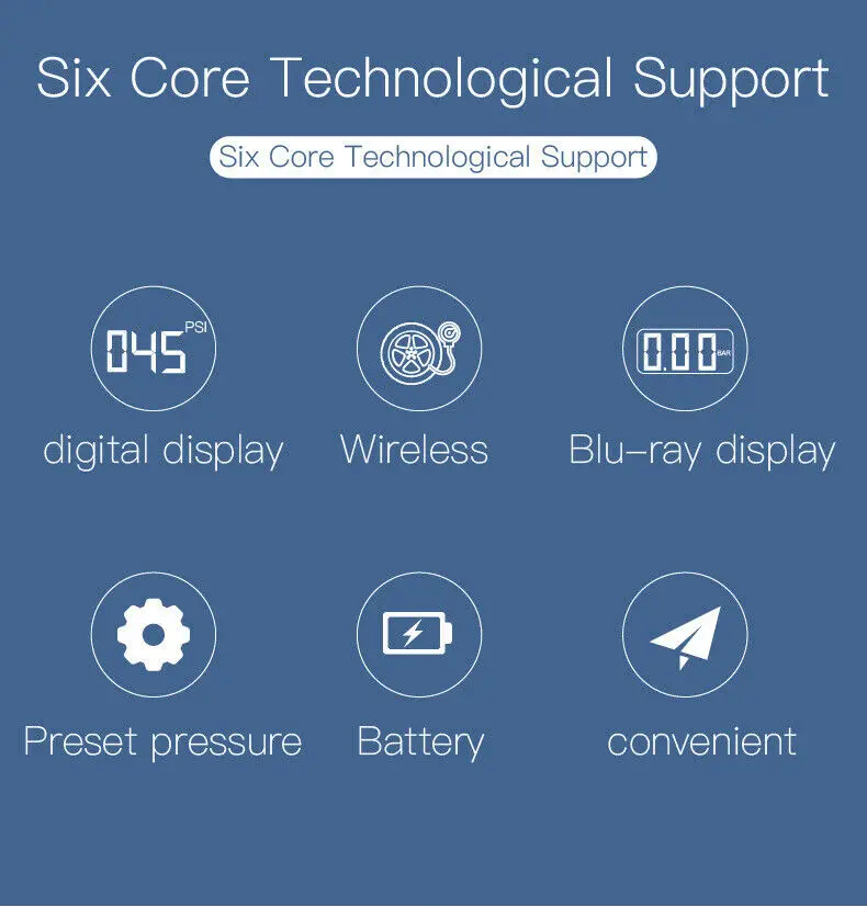 

150PSI 15L/min Portable Vehicle-mounted Intelligent Wireless Digital Car Tire Inflator Air Pump For Car/SUV/RV Tires