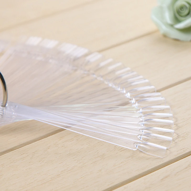 50 шт. накладные лак для ногтей Дисплей капсулы практичный вентилятор маникюра |