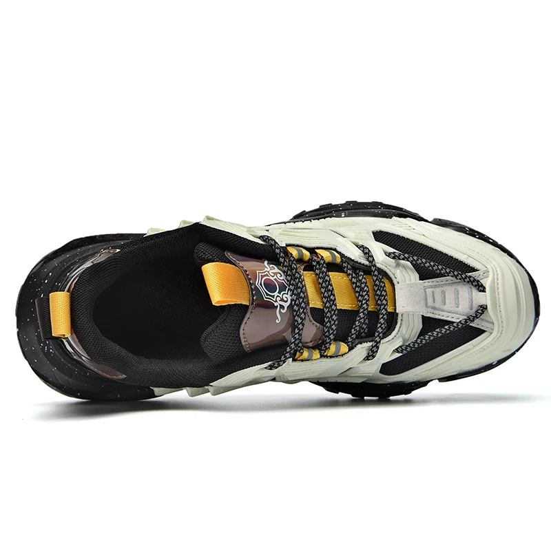 

Fashion Trend Men's Sneakers Shoes Breathable Men's Sports Shoes Comfortable Lace Up Men's Running Shoes Chaussures Homme