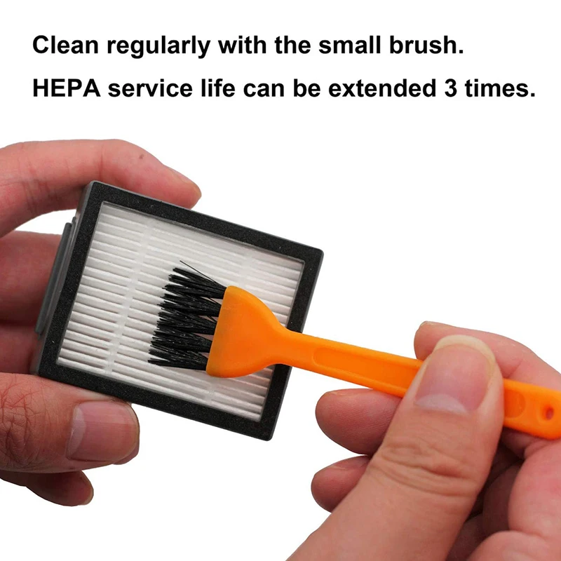 

Replacement Parts for Irobot Roomba I7 I7 + / I7 Plus E5 E6 Filter, Side Brush, Rubber Brush on the Surface