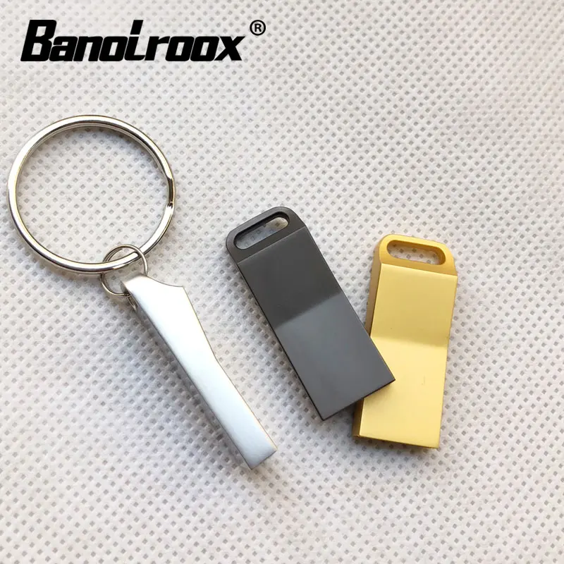 2pcs/lot Mini Metal USB Flash Drive 128GB 64GB 32GB Pen 16GB 8GB Pendrive Usb Stick Keychain Memory lowest price |
