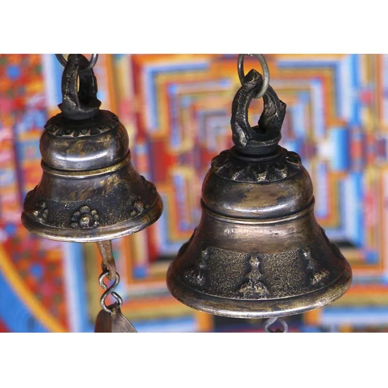 Китайские колокольчики из чистой меди старинный ветряной колокольчик украшение