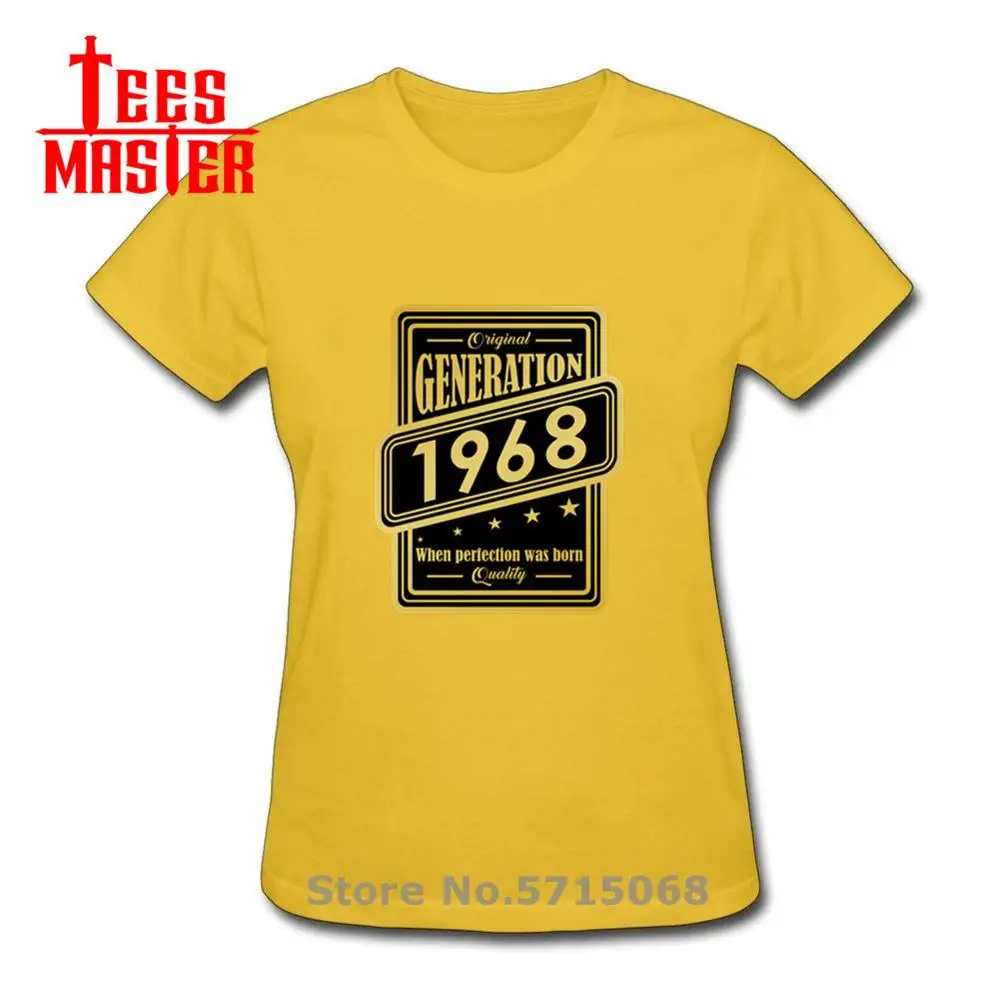 Оригинальное поколение 1968 когда совершенство родилось в качественная футболка