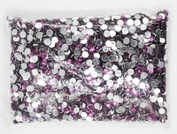 lt grape color 1 512mm flat back round acrylic rhinestones beads3d acrylic resin nail art garment decoration