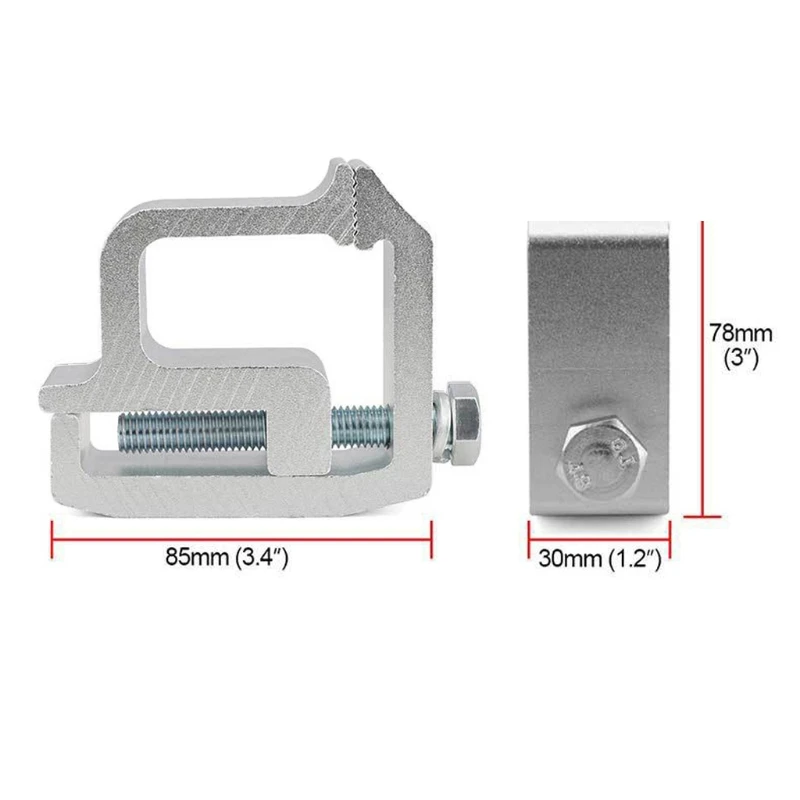 

1pc Universal Tite Lok Topper Camper Shell Mounting Clamps Heavy Duty