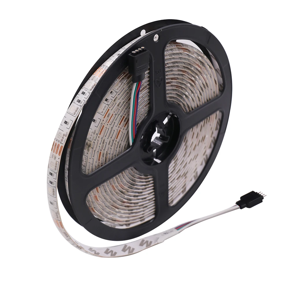 СВЕТОДИОДНАЯ лента SMD 2835 RGB водонепроницаемая гибкая LED полоска 5 м 60 светодиодов