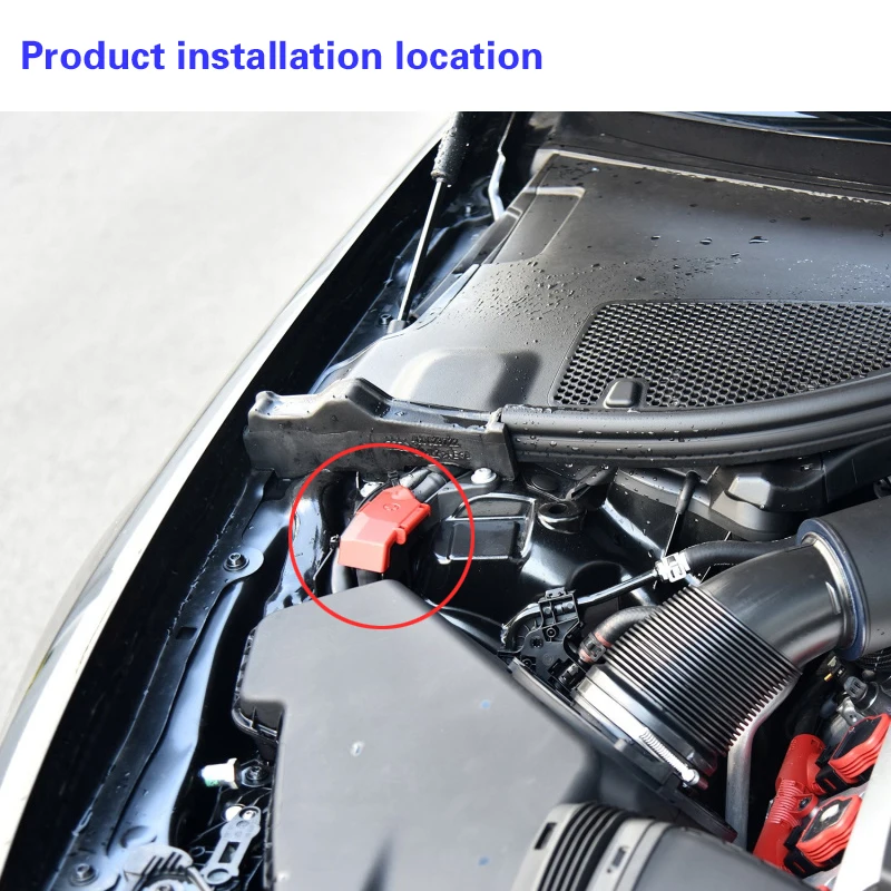 4G0 911 075 for Audi A6 C7 2012-2018 Car Battery Harness Cover Plate Starter Generator Positive Cover 4G0911075 images - 6