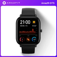 amazfit gts smart watch global version in stock 5atm waterproof swimming 14 days battery music control for android ios phone