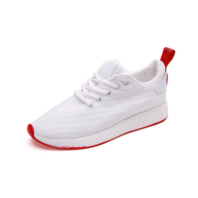 Женская мода четыре сезона пары кроссовки дышащие легкие плоские женские фитнес