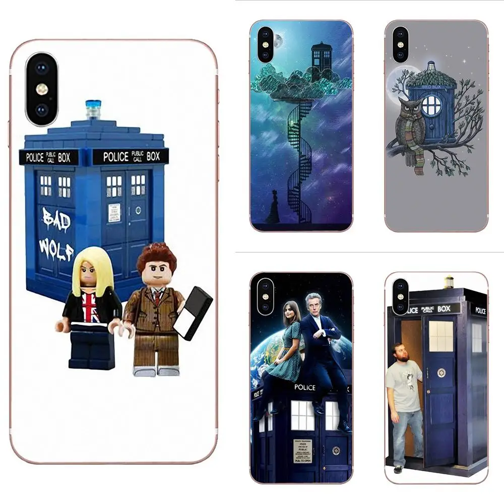 Сериал из ТПУ с принтом &quotТардис (&quot Доктор д р которые полиция будка для LG K50 Q6 Q7