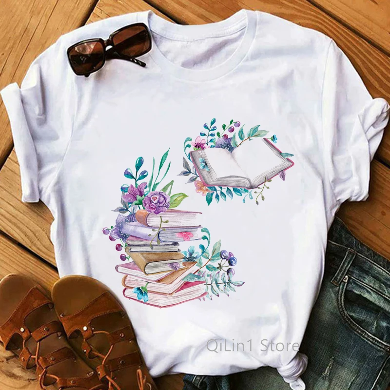 

My Weekend Is Booked Women's Graphic T Shirts Summer Top Female T-Shirt Girls Student Book Lover Birthday Gift White Tshirt Tees