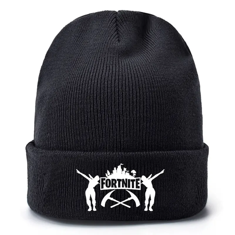 Original Fortnight Woolen Hat Autumn and Winter Warm Knit Game Peripheral Unisex Hedging Plush Boy Birthday Gift 1pc | Дом и сад
