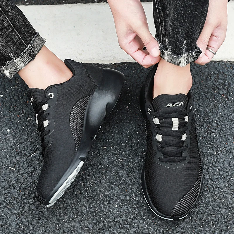 

Men Air Cushion Mesh Light Sneakers 2020 New Fashion Spring Autumn Breathable Casual Shoes Sport Jogging Shoes Zapatos De Hombre