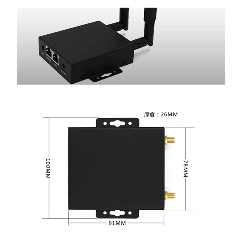 4G Автомобильный роутер со слотом для SIM-карты 3G WCDMA / UTMS HSPA Openwrt Беспроводной Wi-Fi LTE
