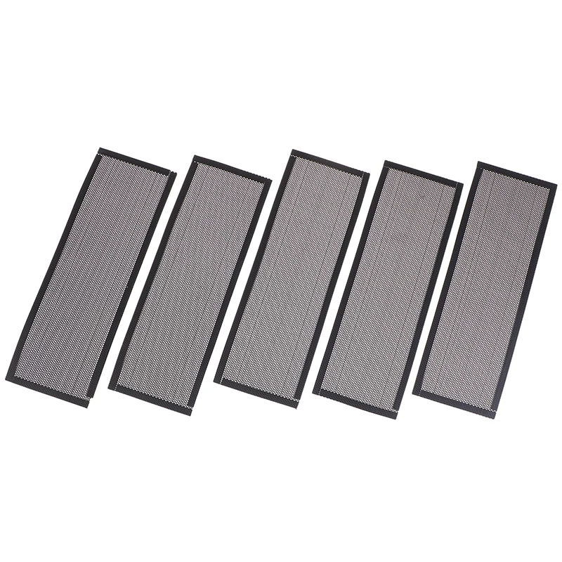 

5 Set PVC Dust Filter Universal DIY Shield Back Plate For Computer Chassis I/O