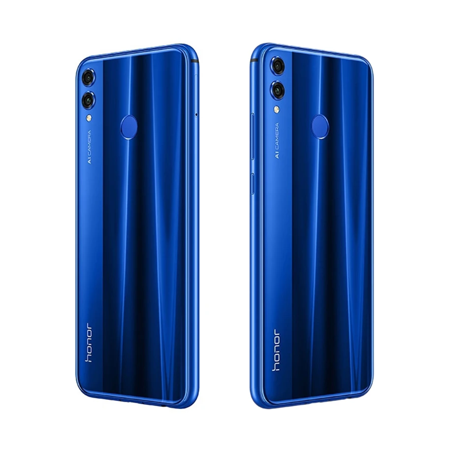 Honor 8X 6 5 дюймов мобильный телефон 4 Гб + 64 ГБ Android 8 1 многоязычный 20 МП Восьмиядерный