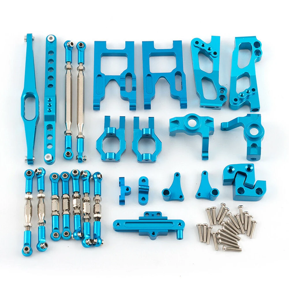 

Mini Metal Kit Upgrade Parts RC Car Accessory Set Replacement Toy Fixture Front Steering Cup Easy Install For Wltoys 12428 12423