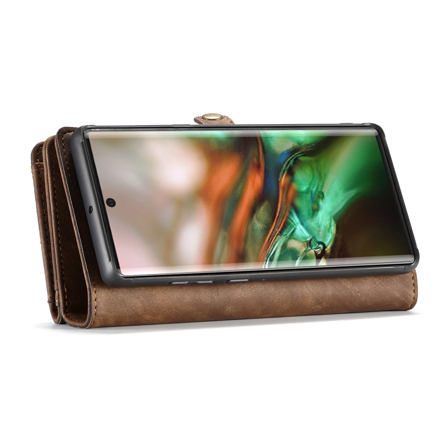 Кошелек кожаный флип-чехол для телефона Для SamsungGalaxy A80 Note8 Note9 Note10Cover GalaxyS8 S9 S10plus