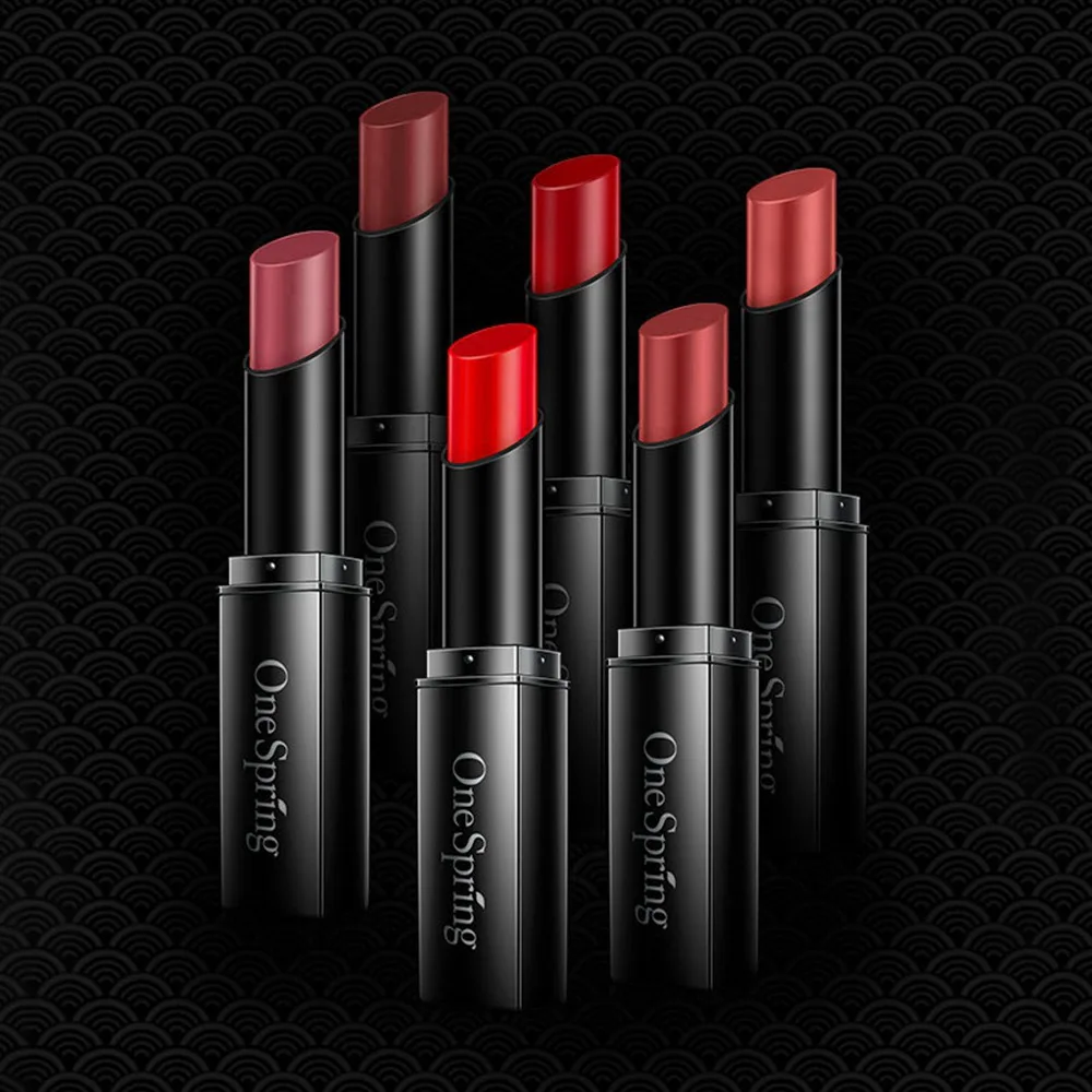 Waterproof Lipstick Matte Makeup Velvet Red Lip Tint Long Lasting Vintage Oriental Essential Sexy Korean Cosmetic Woman |
