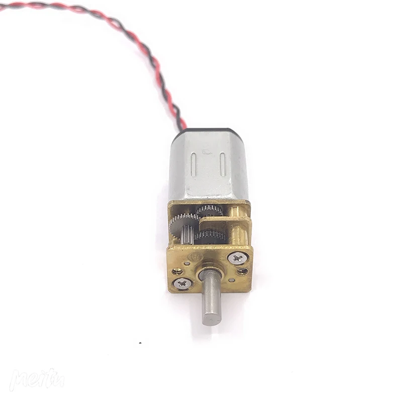 DC 3V 6V 32 65RPM для снижения скорости двигателя N20 полностью Металлическая шестерня