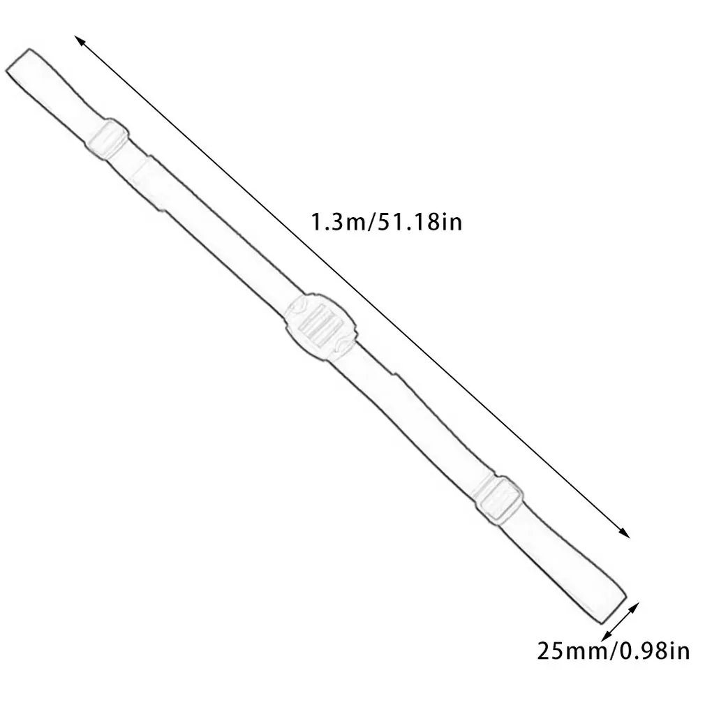 

Stroller Retractable Strap Ensitive Silky Strong Direct Use Easy Adjustment To Desired Position Polyester 1 Pcs