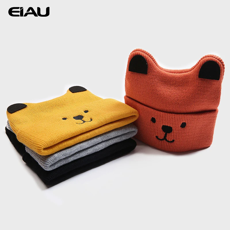 Шапочка бини с мультяшным рисунком собаки соблазнительными кошачьими ушками