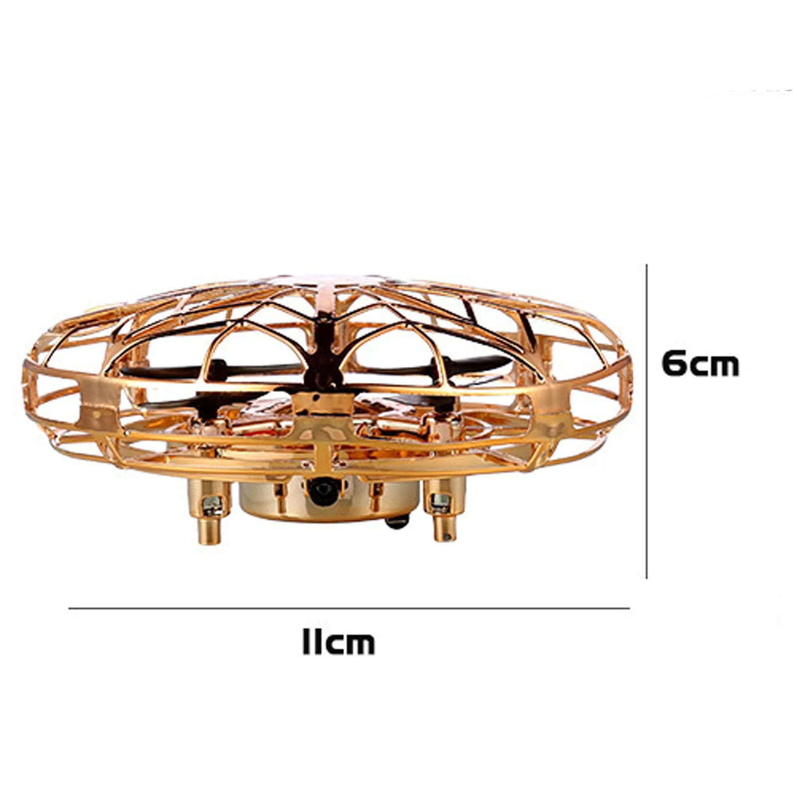 

ZK20 Fly Helicopter FlyNova Toy Hand Operated Drone HandsFree 360 Rotating Motion Sensor Drone UFO Helicopter Best Gift for Kids