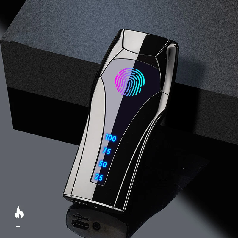 

Recharge USB Cigarette Lighter Charging Lighter Plasma Arc Induction Windproof Electronic Ultra-Thin Custom Metal Lighter