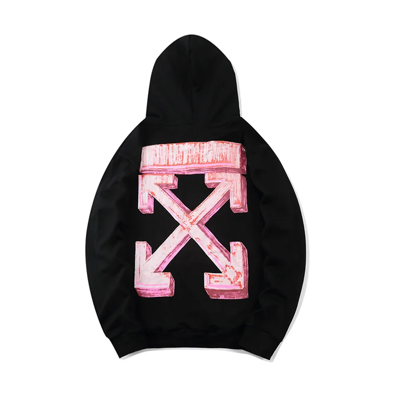 

2021 street off hip hop Pullover 3D arrow print Hoodie