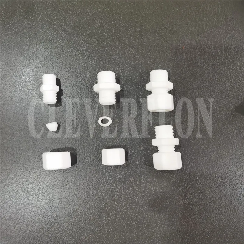 G1/4 end 8 мм PTFE F4 одинарный наконечник трубный фитинг | Канцтовары для офиса и дома