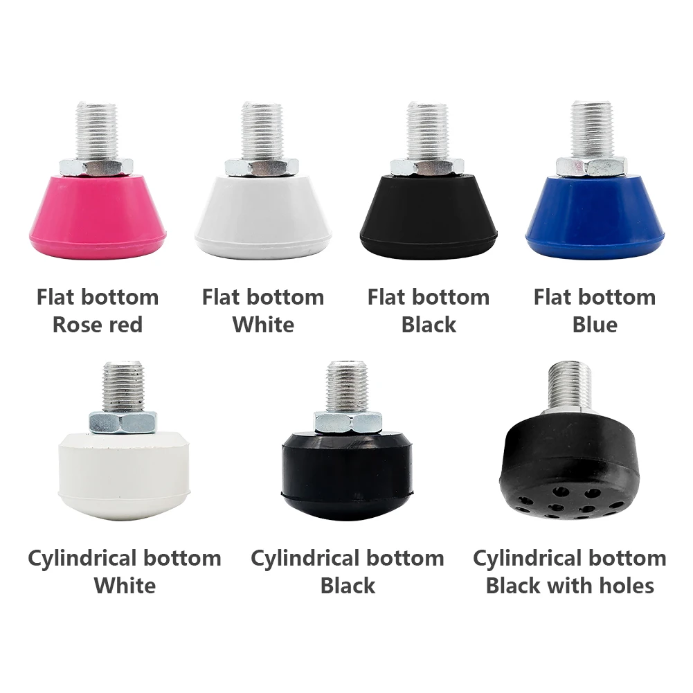 

2 шт. практичные эластичные Простые в установке прочные регулируемые резиновые тормозные Аксессуары Нескользящие тихие блоки для роликовы...