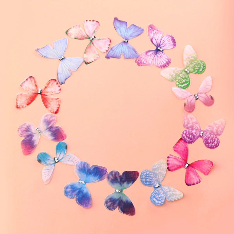 

Mixed Color Pretty Butterfly Flower Christmas DIY Child Clothes Sewing Buttons Crafts Scrapbooking Accessories Cake Decoration